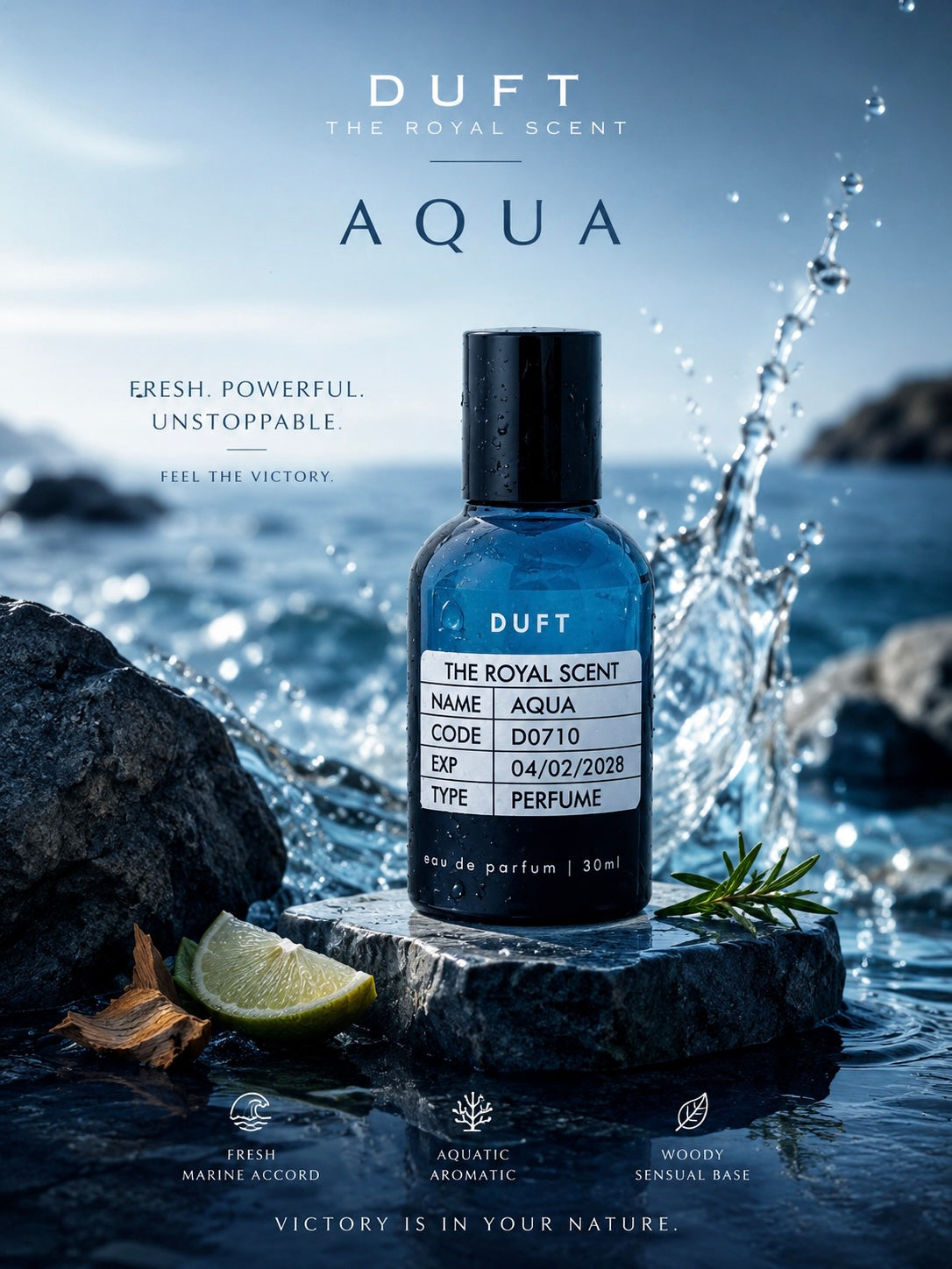 Duft Aqua ā Men | Fresh Aquatic Scent (30ml.)