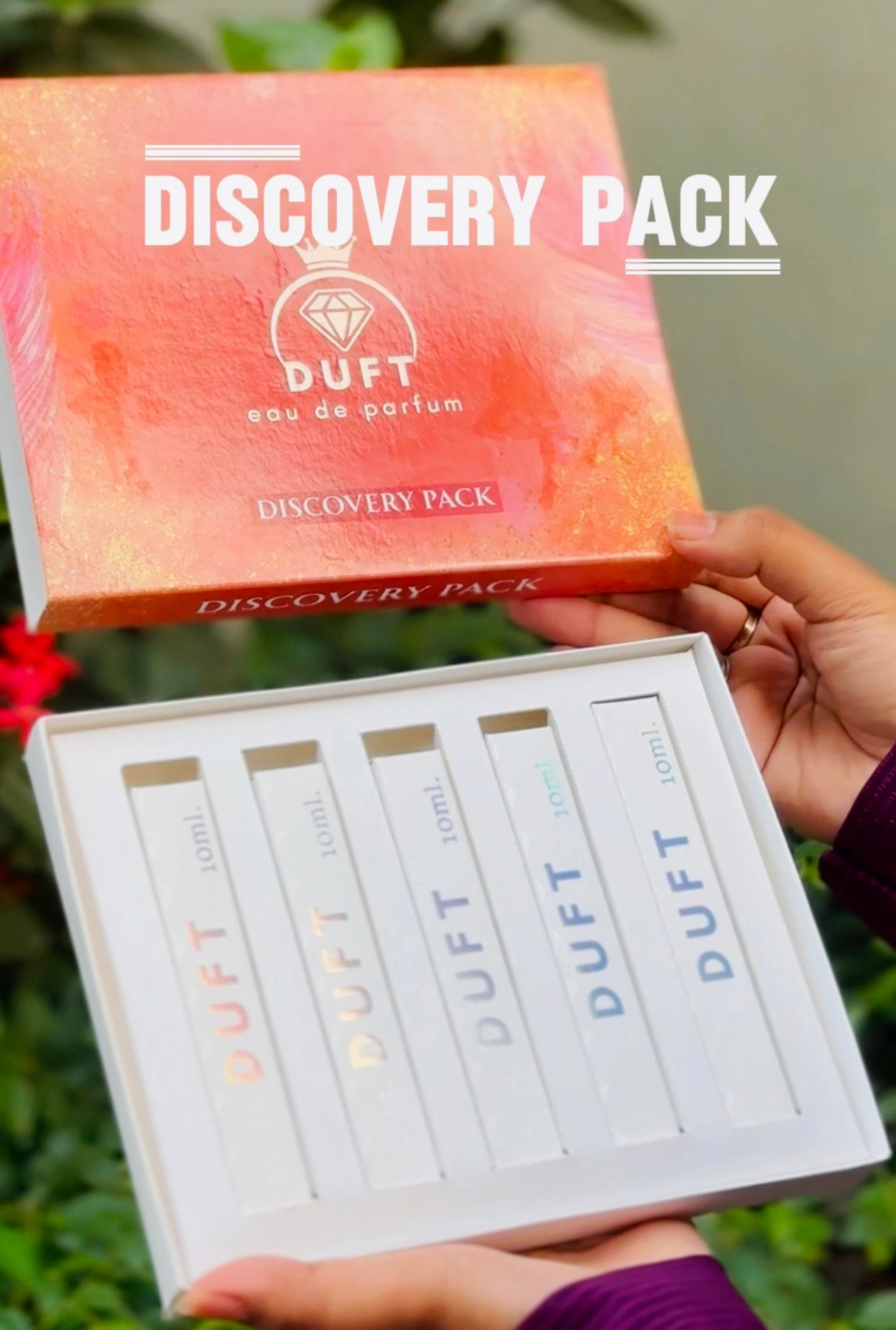 Women's DUFT DISCOVERY PACK 2.0 | 5 perfumes each 10ml.