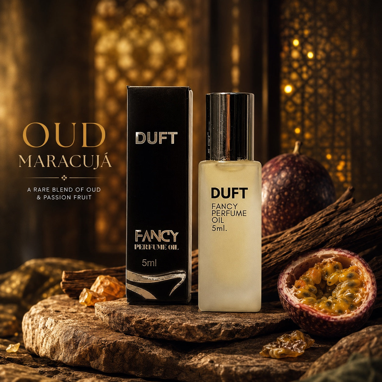 Oud Maracuja রোল-অন পারফিউম অয়েল - ৫ মিলি | DUFT