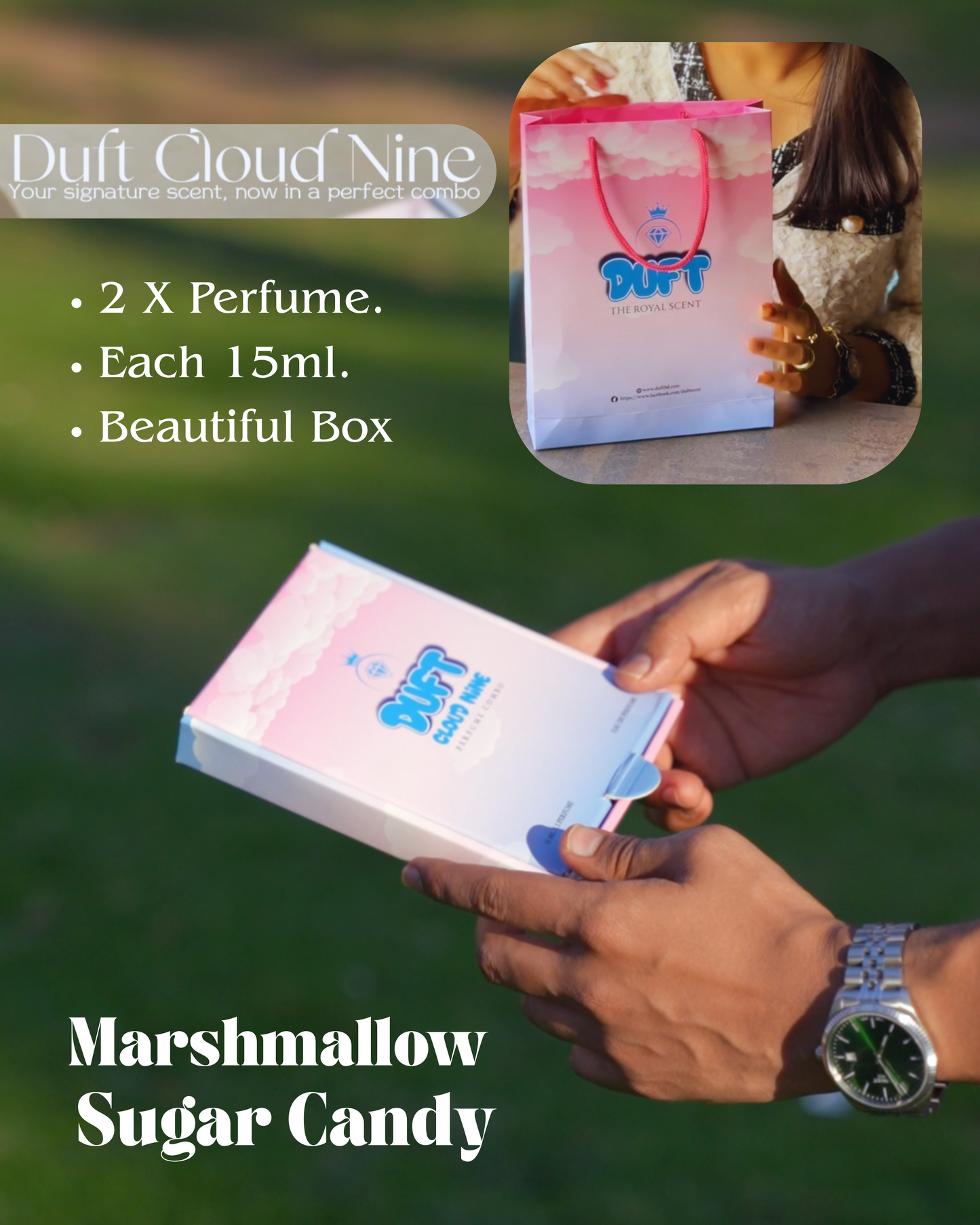 DUFT CLOUD NINE | 2x Perfume | 15ml. Each